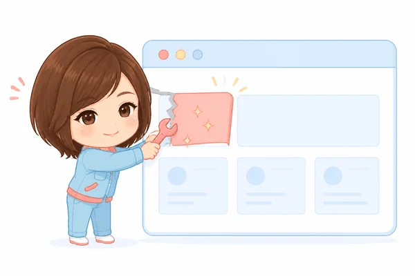 まとめて改善するイラスト